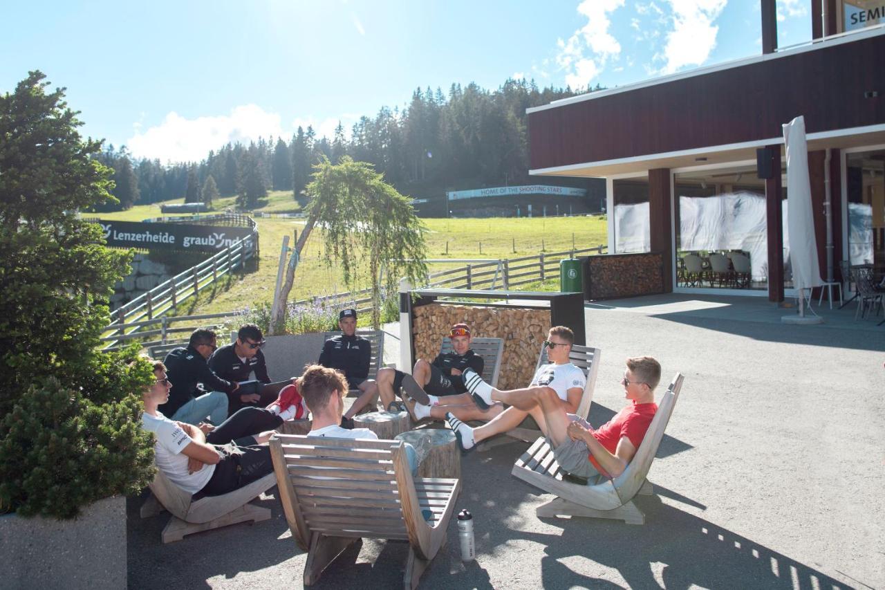 Nordic Hostel Lenzerheide Bagian luar foto